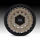 Black Rhino Barrage Desert Sand Custom Truck Wheels 3